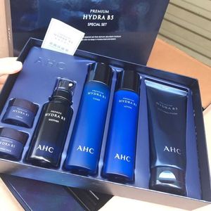 韩国AHC蓝色水乳B5玻尿酸6件套装套盒精华洁面霜清爽保湿